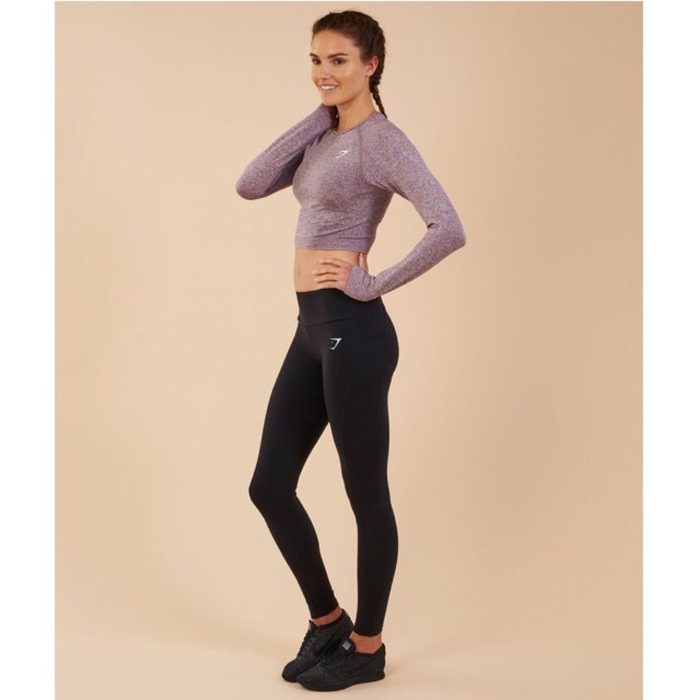 Gymshark Vital Seamless Long Sleeve Crop Top